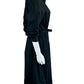 J. Crew Black Shirt Maxi Dress Size 14