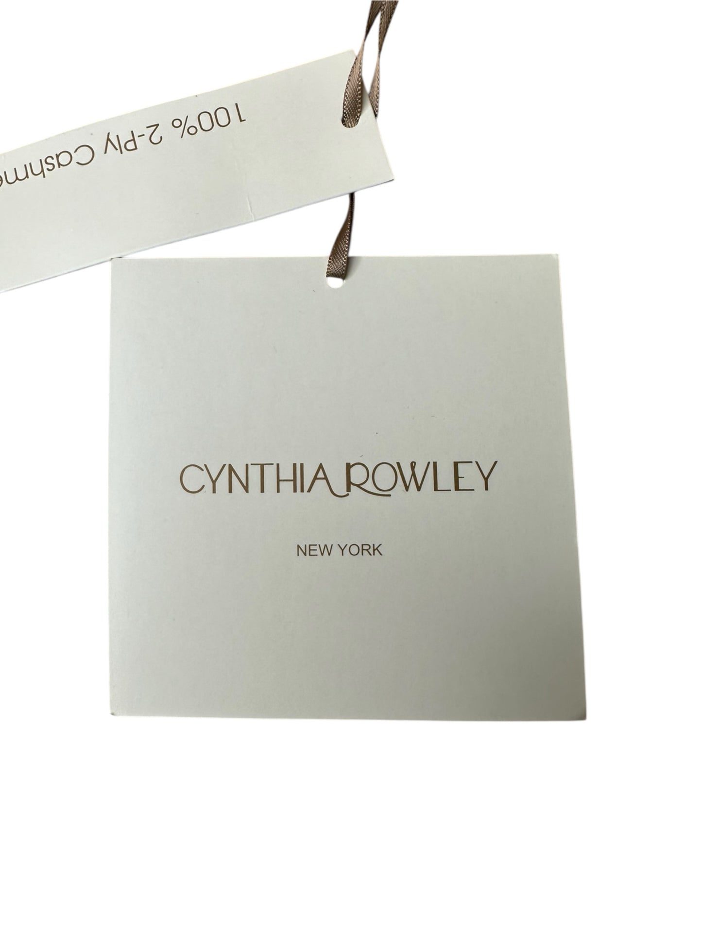 CYNTHIA ROWLEY NWT Pink 100% Cashmere Sweater Size M