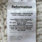 Reformation Alpaca/Wool Blend White Loose Knit Sweater Size XS