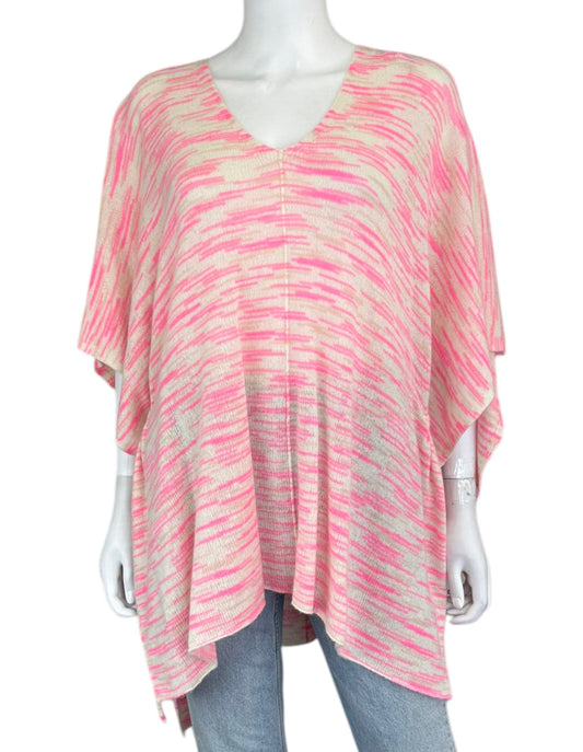 WHITE + WARREN Pink 100% Cashmere Sweater Size M/L