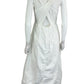 Reistor White Casual Dress Size S
