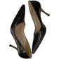 Manolo Blahnik Brown Crocodile Pumps Size 38.5
