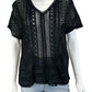 All Saints Black Blouse Size XS