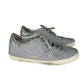 GOLDENGOOSE Grey Super-Star Leather Sneakers Size 40