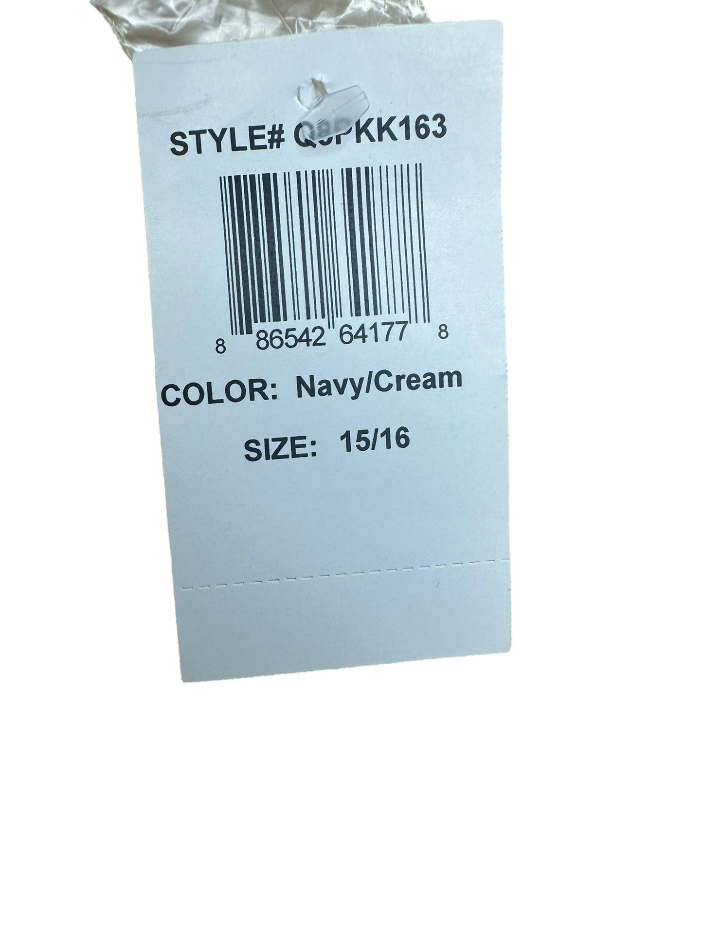 B. Darlin NWT Navy Paisley Shift Dress Size XL