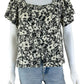 Rails Brown Floral Print Top Size XS