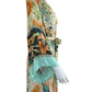 Spell Multicolor Floral Button-Down Maxi Dress Size XS
