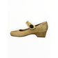 Josef Seibel Tan Distressed Leather Cara Mary Jane Pump Size 37