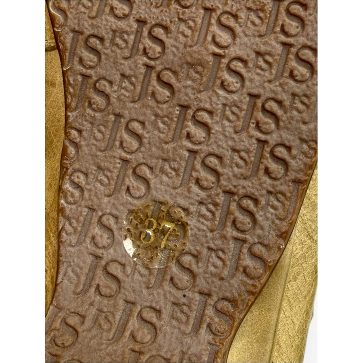 Josef Seibel Tan Distressed Leather Cara Mary Jane Pump Size 37