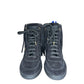 Louis Vuitton Black Millenium Wedge Sneaker Size 37.5