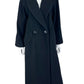 DONNYBROOK Black Wool Coat Size 8P