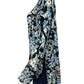 Reiss Blue Paisley Print Button-Down Shirt Size 8