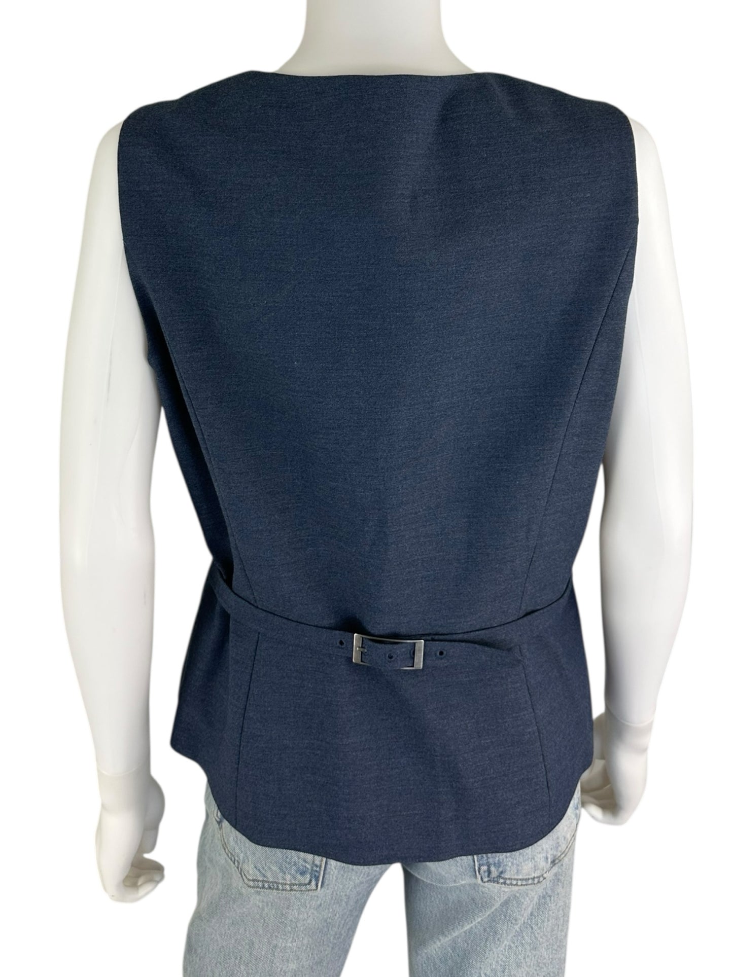 ANTONIO MELANI Blue Vest Size 10