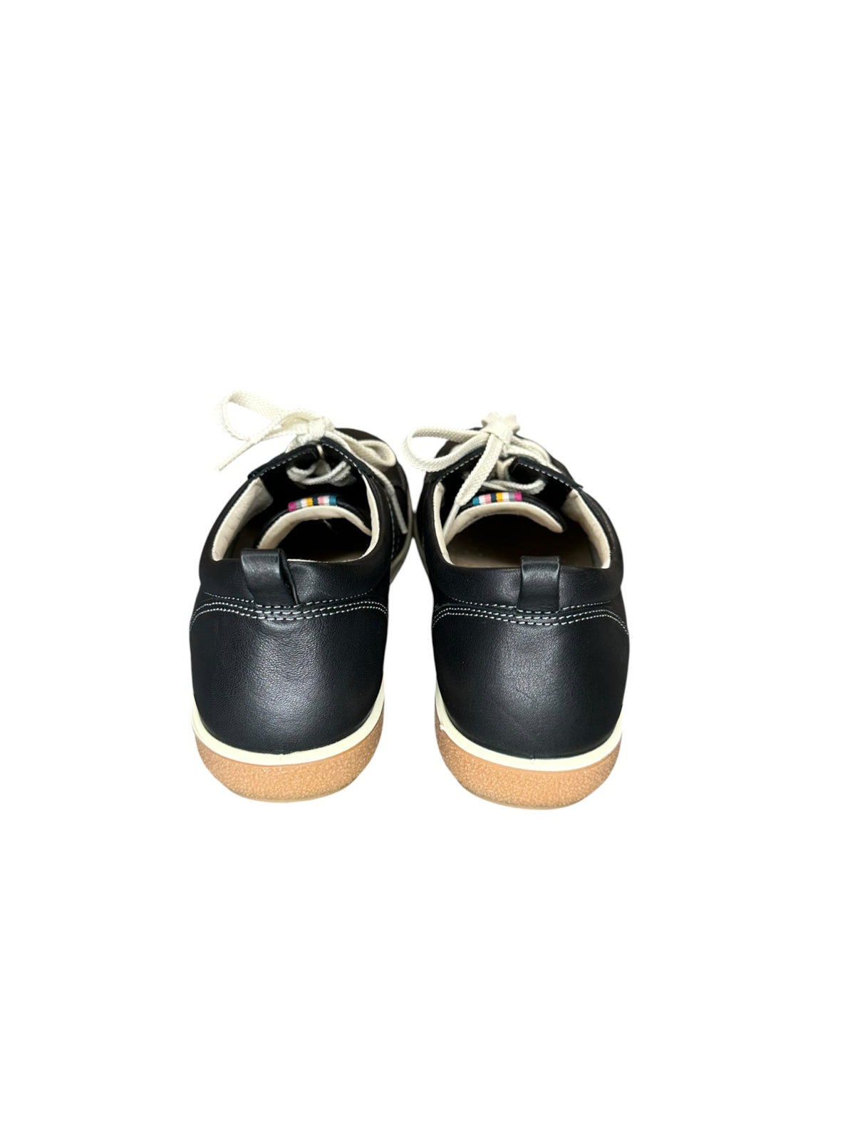 ECCO NWOT Black Leather Chase Sneakers Size 39