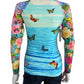 Johnny Was Costa Azul  Surf Shirt Size M