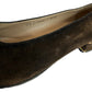 Salvatore Ferragamo Brown Suede Florence Pumps Size 9.5