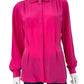 Christian Dior Hot Pink Button-Down Shirt Size 6