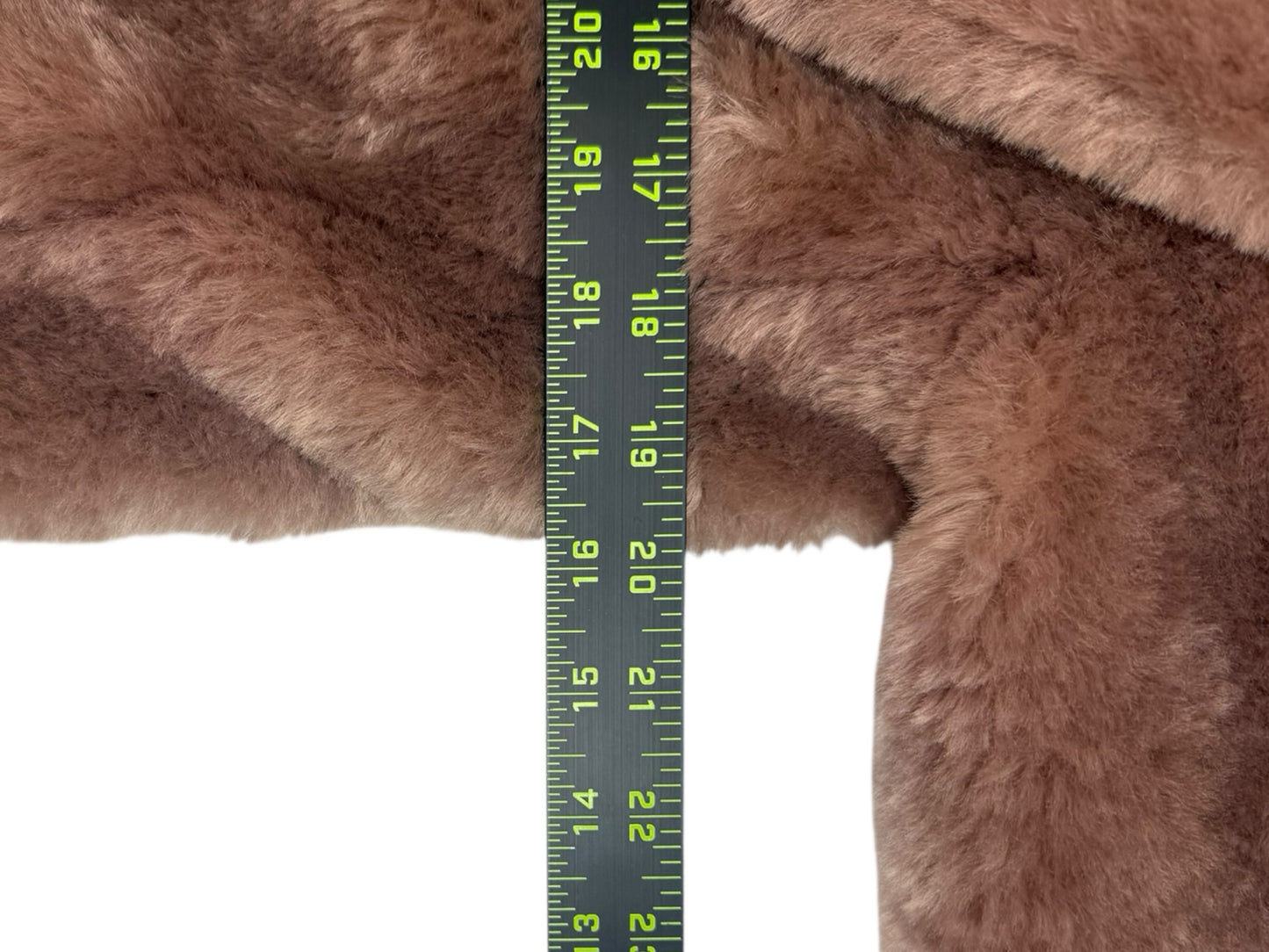 Avec Les Filles Mauve Faux Fur Coat Size XS