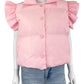 Bucketlist Pink Puffer Jacket Size S