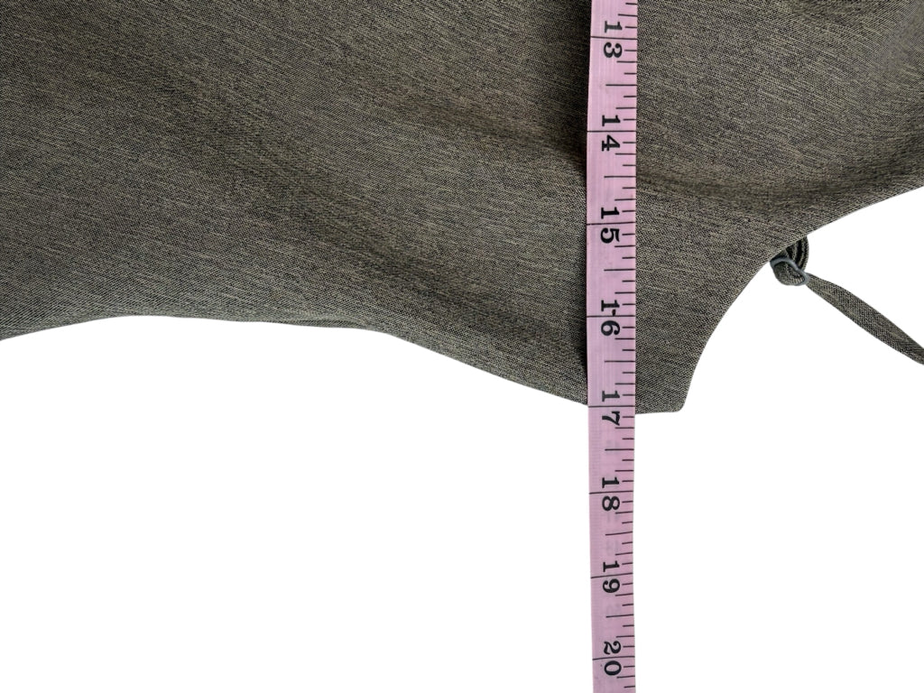 Mare Mare Gray Square-Neck Shift Dress Size M