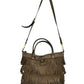 Tory Burch Brown Suede Fringe Designer Handbag