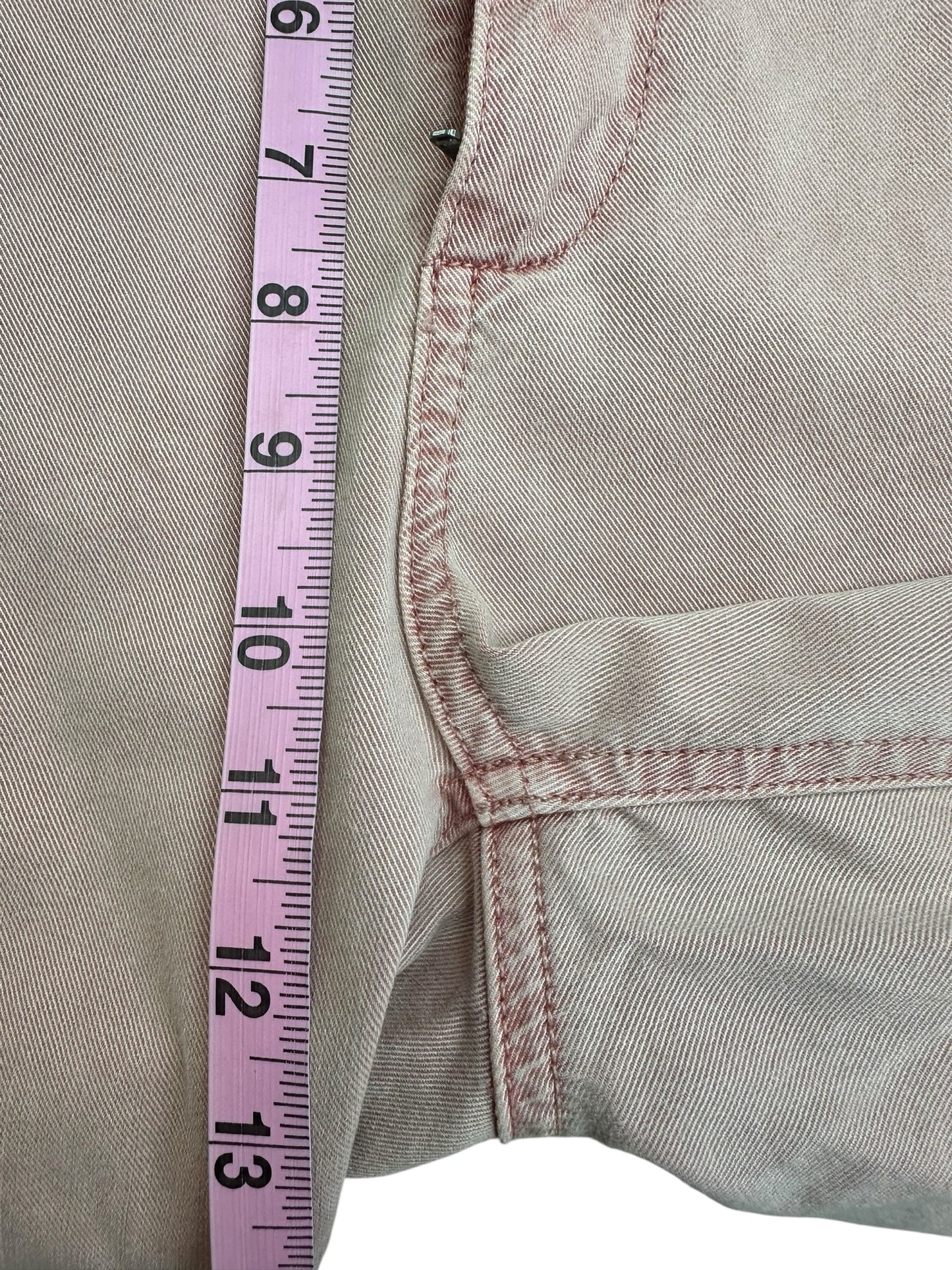PAIGE Pink Cropped Pants Size 28