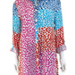 JOHN MARK NWT Color Block Button-Down Shirt Size S