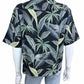 Tommy Bahama Tropical Print Silk Button-Down Shirt Size M