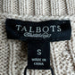 Talbots NWT Tan Cable Knit Sweater Size S