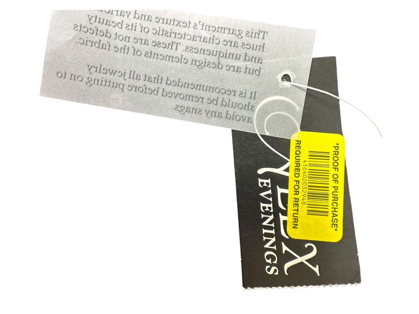 ALEX EVENINGS Size 14 BASE Dress- Formal