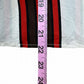 Tory Burch 100% Silk Red Striped Blouse Size 2