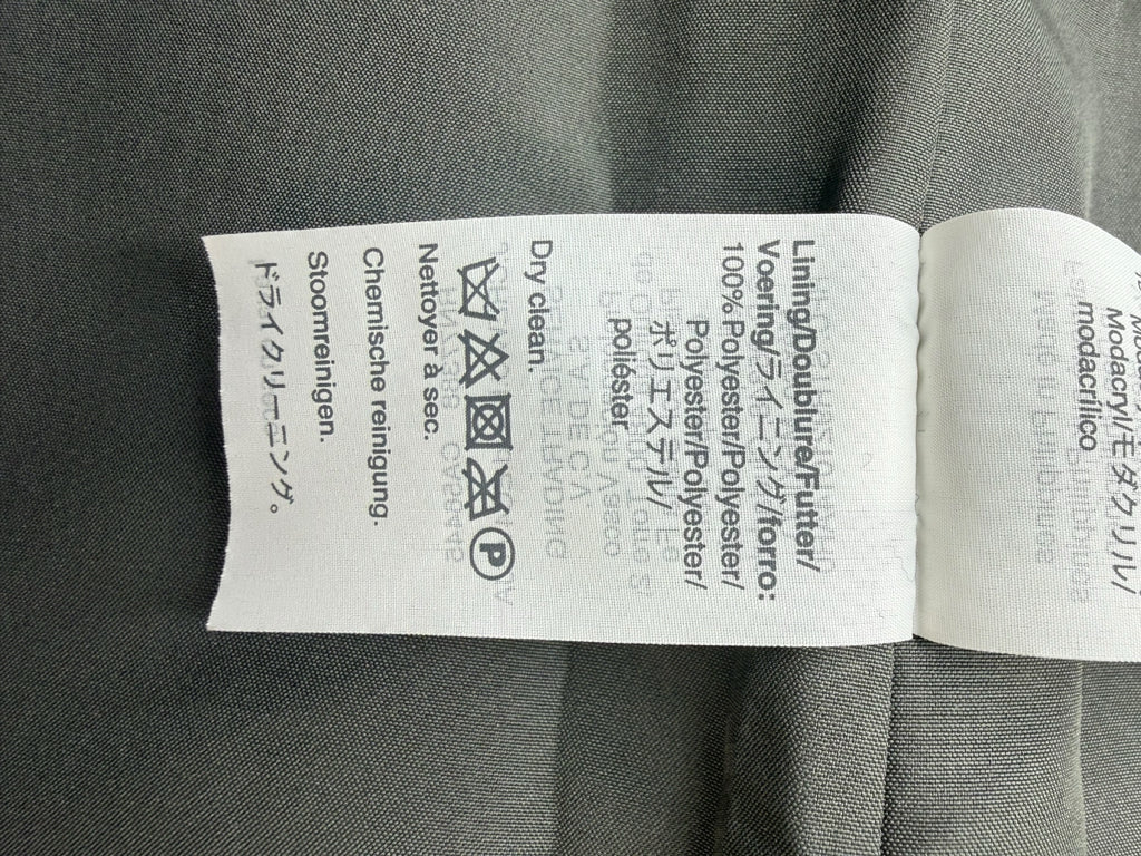 J. Crew Gray Vail Wool Blend Hooded Parka Size 10