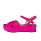 Kate Spade New York Pink Bunton Suede Platform Sandals Size 6