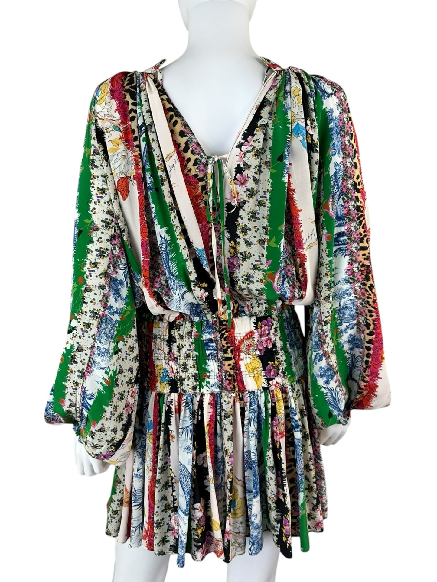 ZADIG & VOLTAIRE Rocade 100% Silk Print Dress Size S