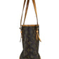 louis vuitton Brown Petit Bucket Bag Designer Handbag
