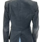 BANANA REPUBLIC 100% Cotton Charcoal Gray Blazer Size 2