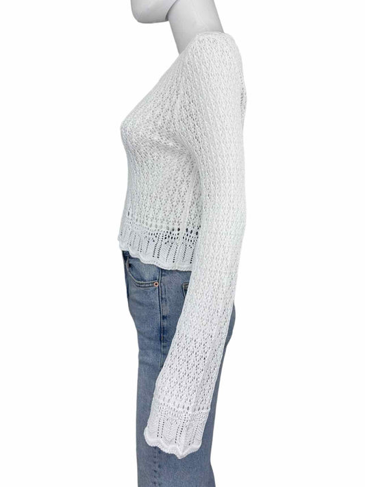 bobiBLACK NWT white Sweater Size M