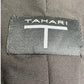 T TAHARI Tan Houndstooth Blazer Size 10