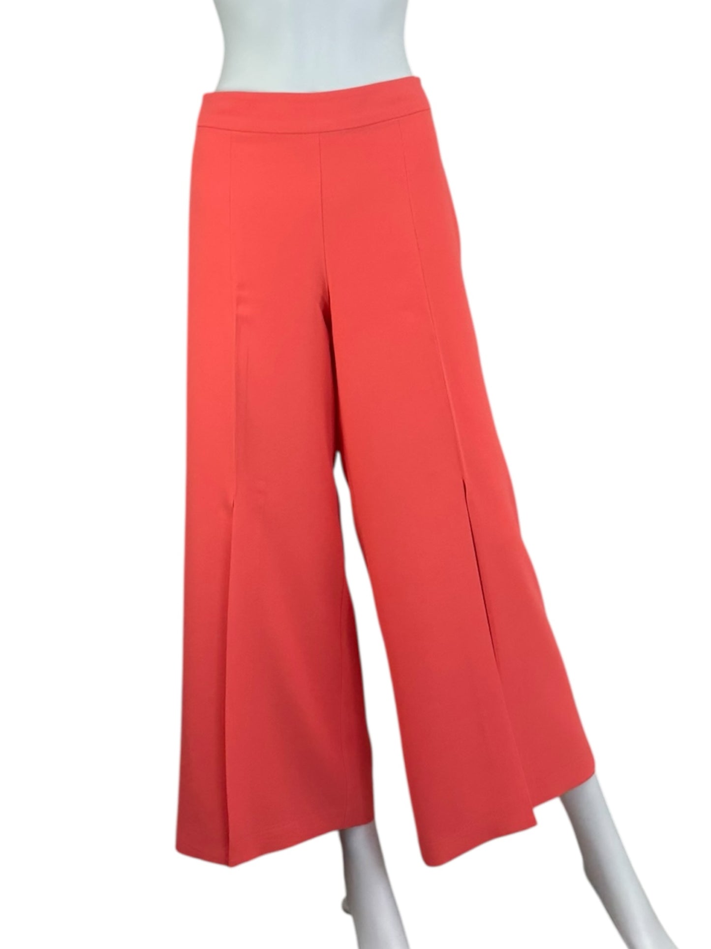 TRINA TURK Neon Coral Cropped Pants Size 6