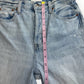 PISTOLA Blue Distressed Cassie Super High Rise Straight Leg Jeansa Size 26