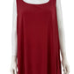 EILEEN FISHER Burgundy 100% Silk Tank Size 2X