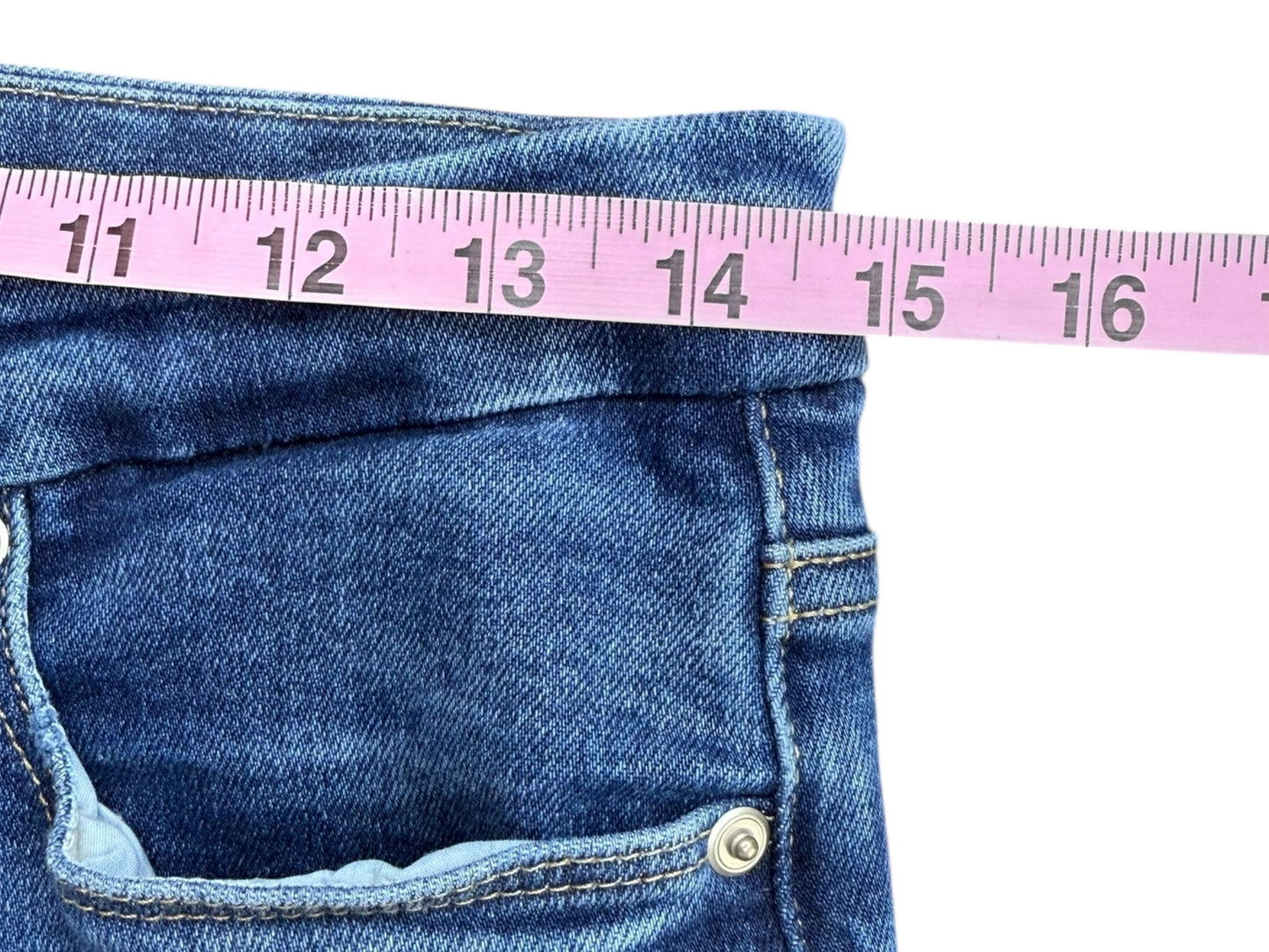 GOOD AMERICAN Blue Straight Leg Jeans Size 6