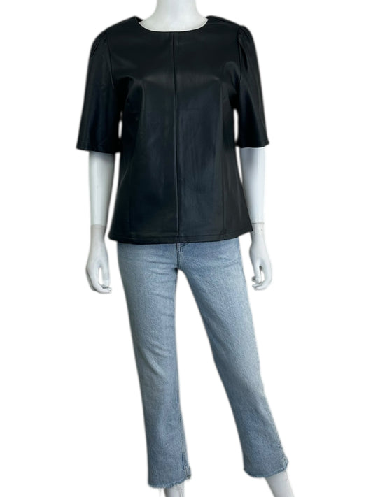 Ann Taylor Black Blouse Size M