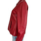 ADLER Red Lamb Leather jacket Size M