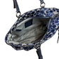 COACH Blue Gallery Signature Tote Bag