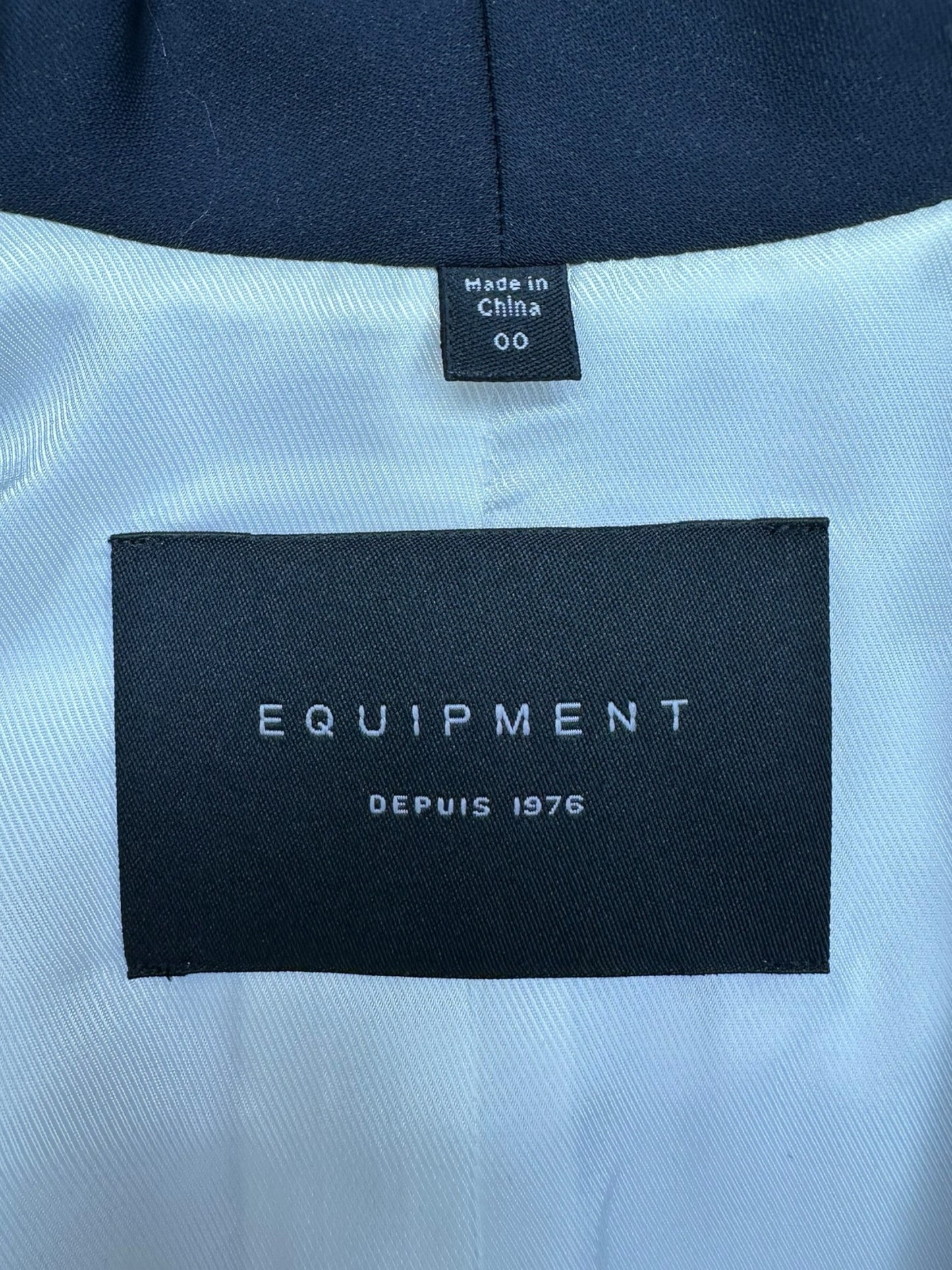 EQUIPMENT NWT White Quincy Tuxedo Blazer Size 00