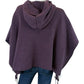 Lululemon Purple All in a Day Hooded Poncho/Shawl Size O/S