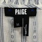PAIGE Blue Striped Mini Dress Size M