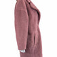 Abercrombie & Fitch Pink Sherpa Coat Size L