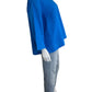 Flax Blue Knit Top Size L